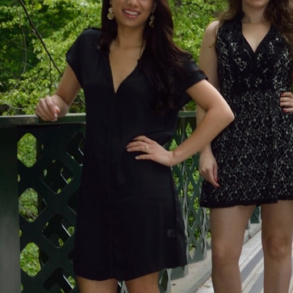 Anthropologie - Zoa New York chiffon shift dress